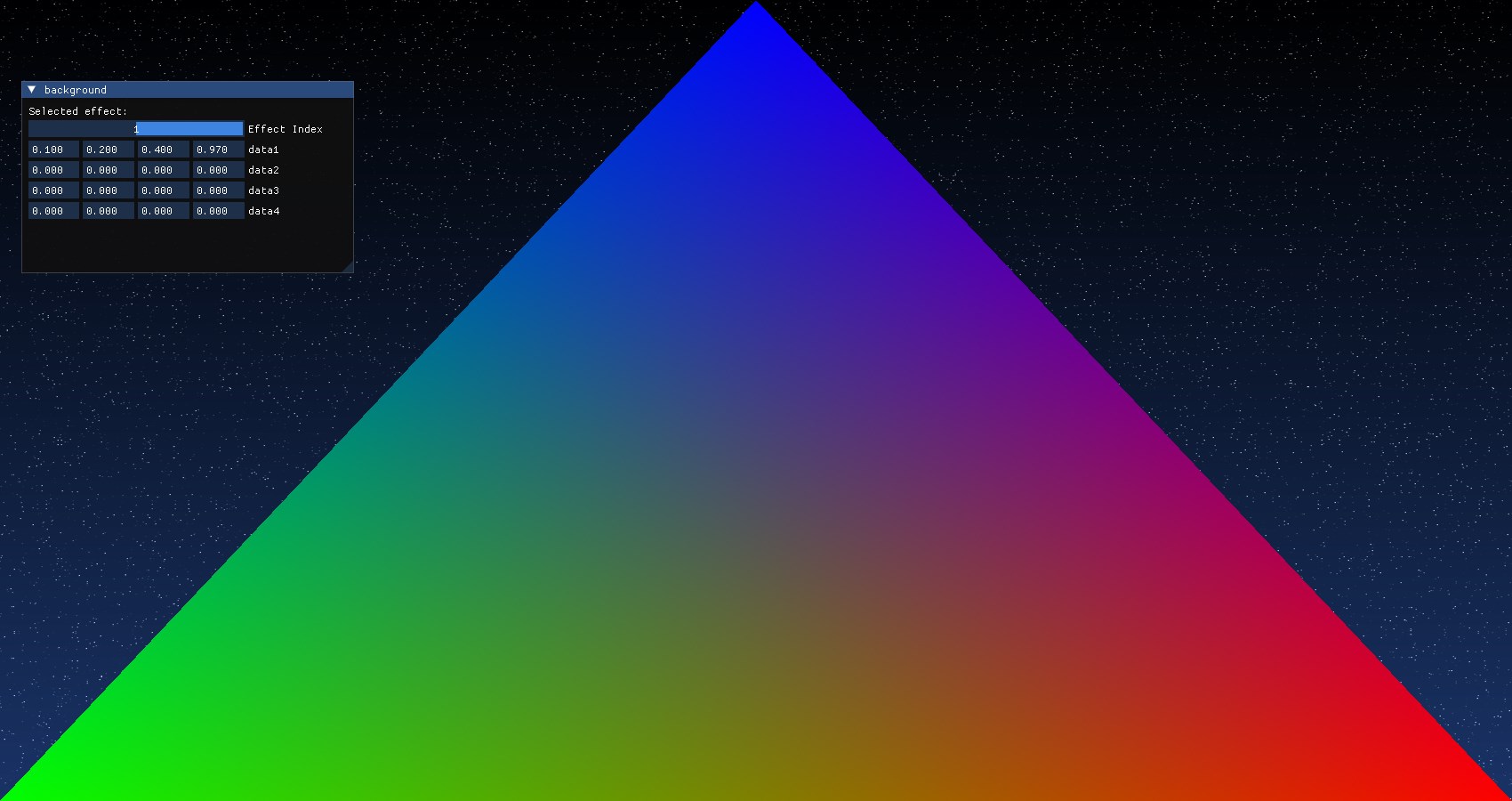 First triangle in Vulkan